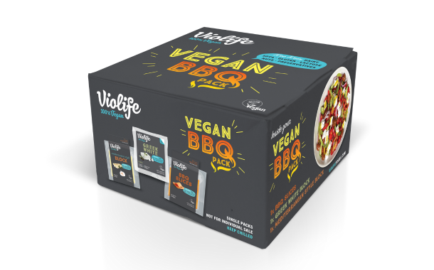 Violife launches vegan BBQ pack in the UK