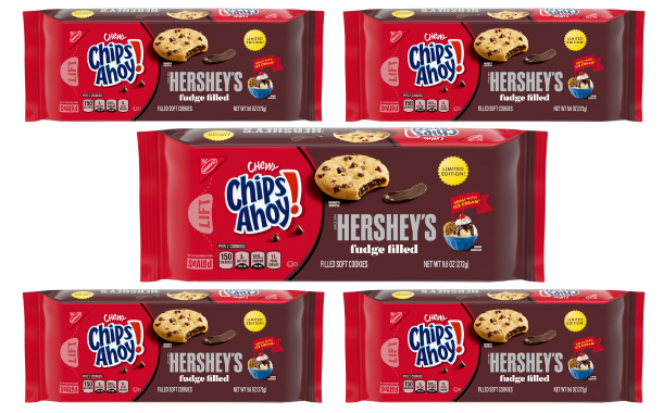 Chips Ahoy! and Hershey release limited edition fudge filled cookies