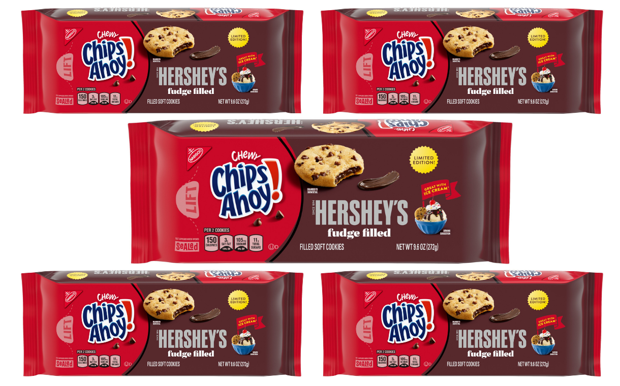 Chips Ahoy! and Hershey release limited edition fudge filled cookies