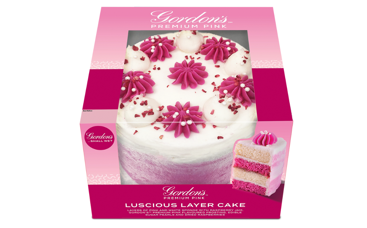 Finsbury Food Group expands Diageo partnership with Gordon’s Premium Pink Cake launch