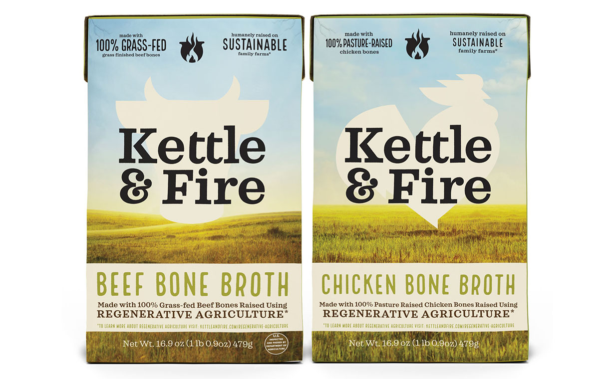 Kettle & Fire introduces regenerative bone broth range in US
