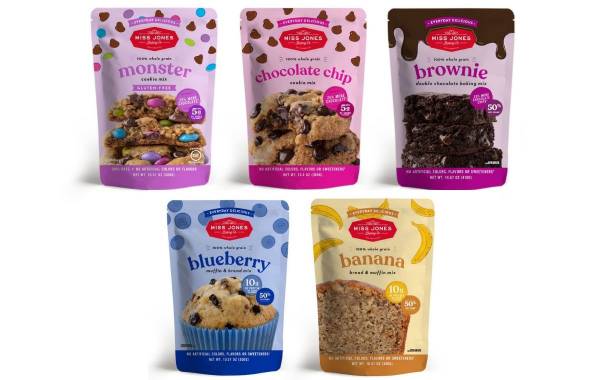 Miss Jones Baking Co unveils new reduced-sugar baking mixes