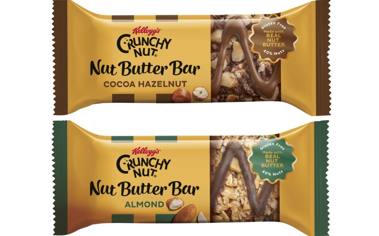 Kellogg’s adds Nut Butter Bars to Crunchy Nut range