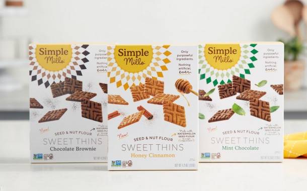 Simple Mills launches Sweet Thins cookies with watermelon seed flour