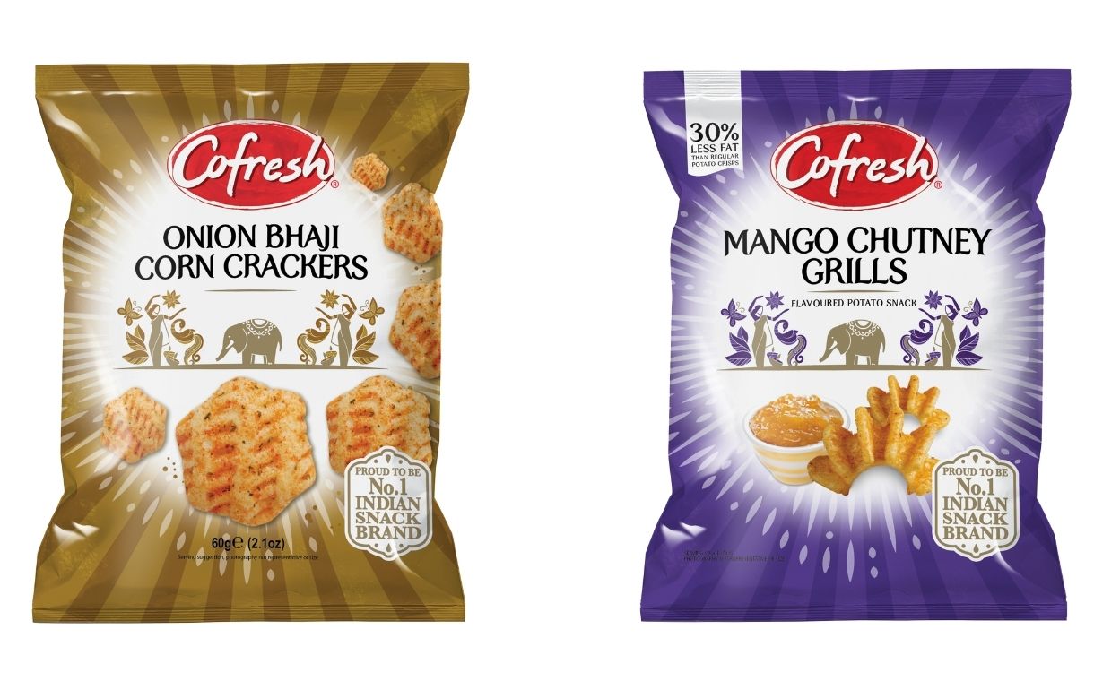 Cofresh releases Mango Chutney Grills and Onion Bhaji Corn Crackers