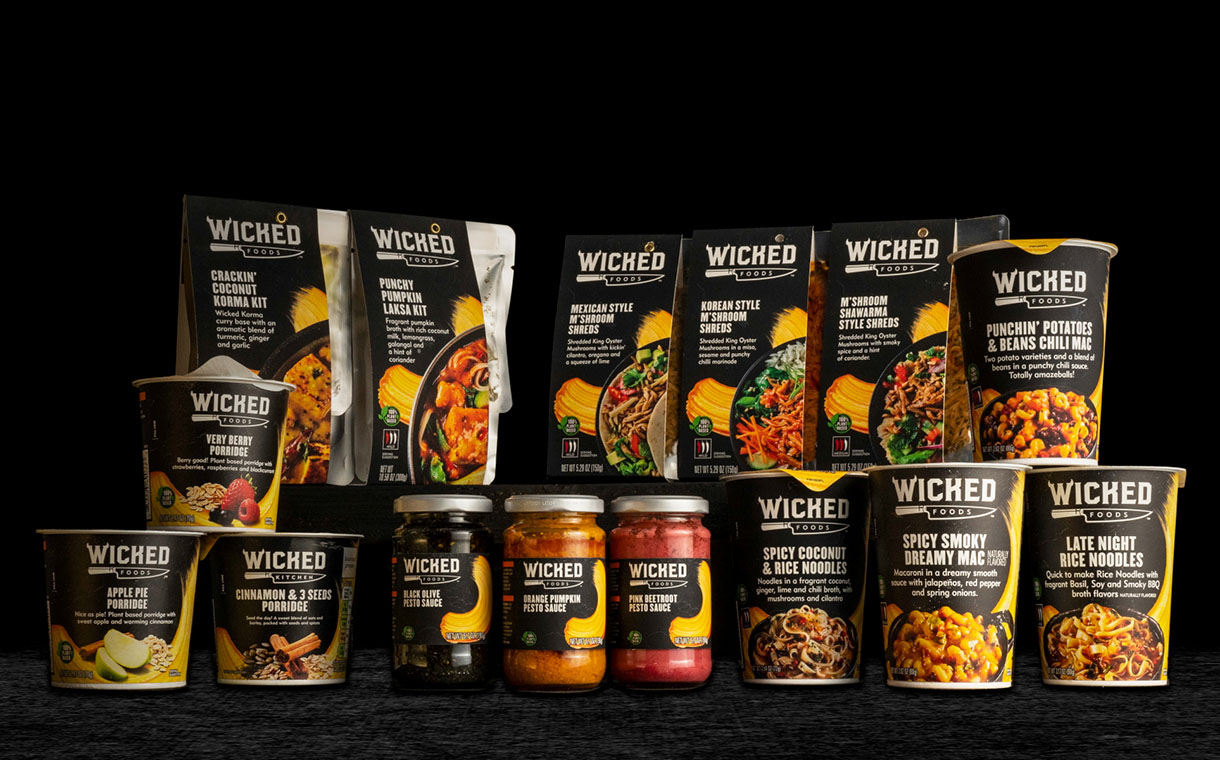 Plant-based food brand Wicked Kitchen raises $14m in funding