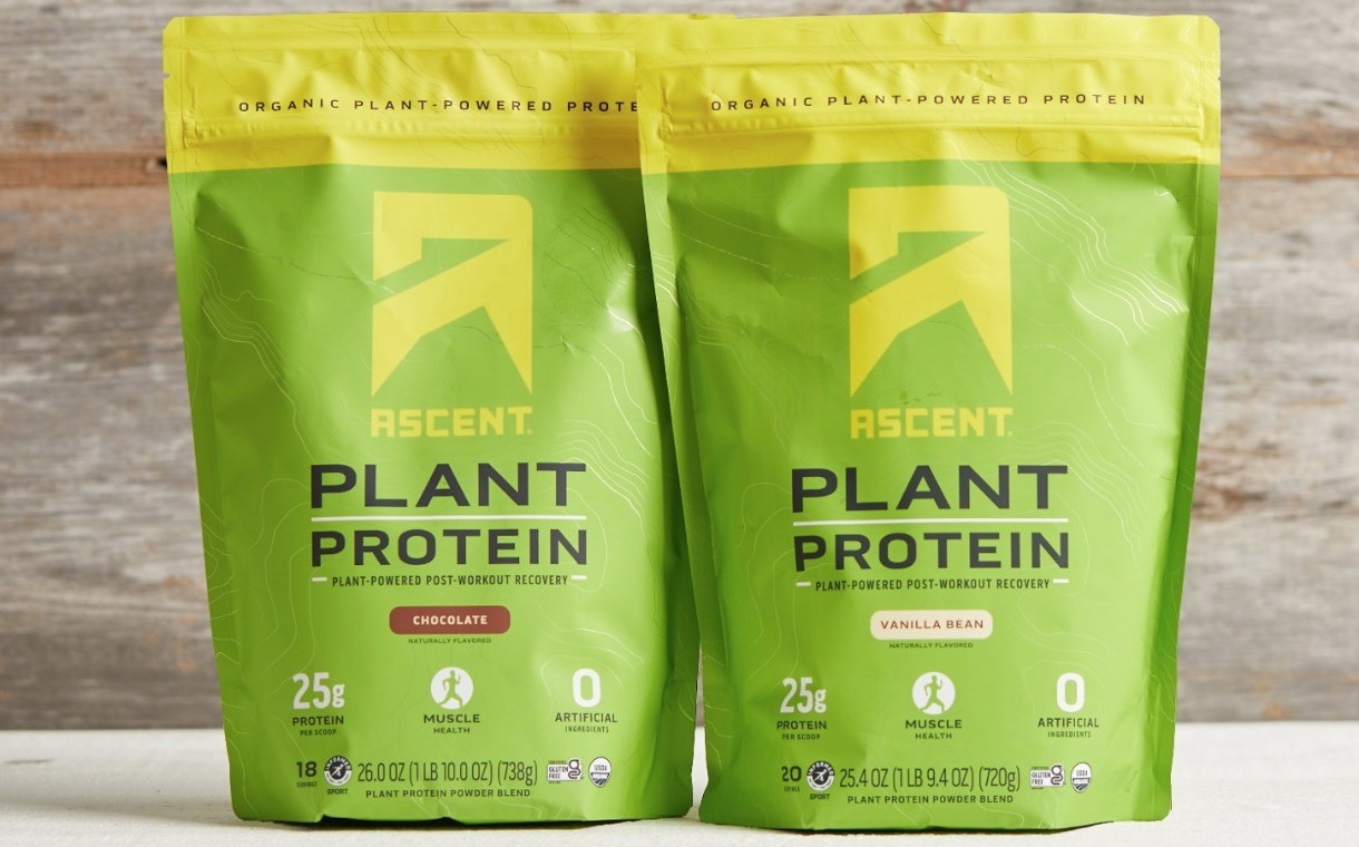 Ascent launches plant-based protein powders