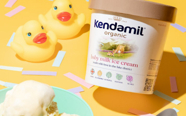 Kendamil creates ice cream made with baby formula
