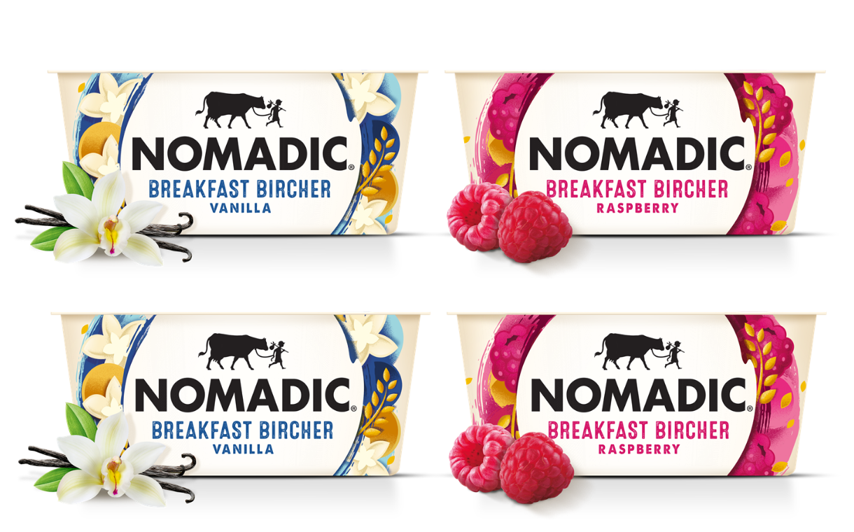 Nomadic Dairy launches two new Breakfast Bircher flavours