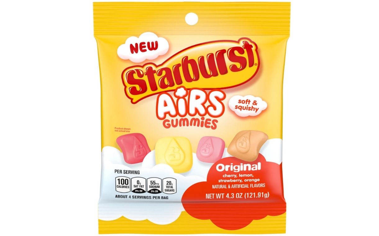 Mars Wrigley to launch new Starburst Airs gummies