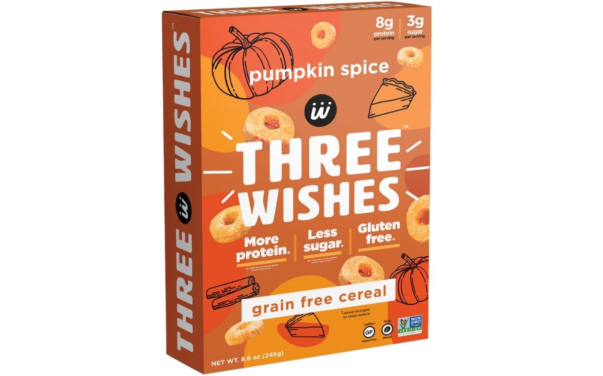 Three Wishes launches limited-edition Pumpkin Spice cereal
