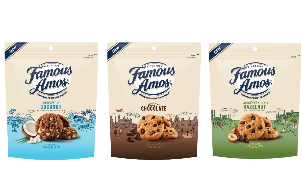 Famous Amos introduces internationally inspired cookies