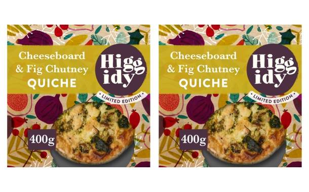 Higgidy to launch festive Cheeseboard & Fig Chutney Quiche