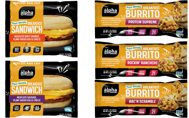 Alpha Foods launches five new plant-based breakfast products
