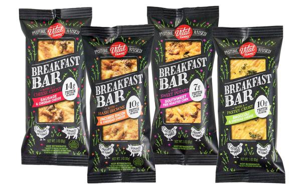 Vital Farms launches egg-based Breakfast Bars in US