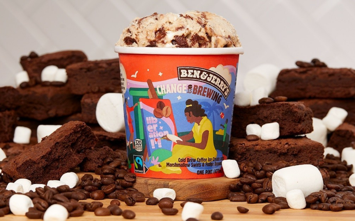 Ben & Jerry's releases limited edition Change is Brewing ice cream