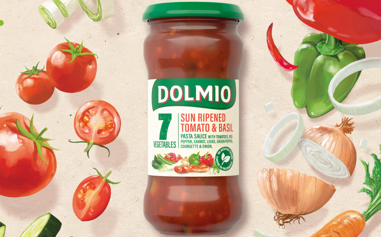 Dolmio launches 7 Vegetables Pasta Sauces