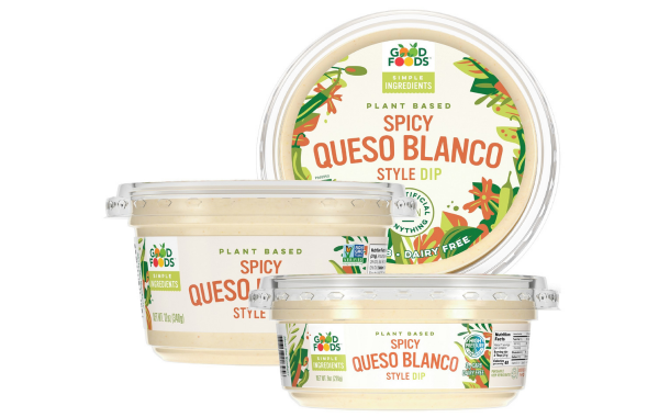 Good Foods launches plant-based Spicy Queso Blanco dip