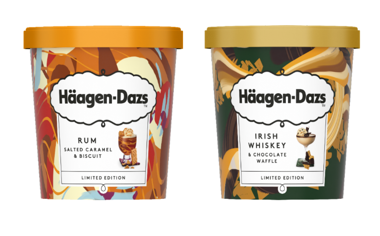 Häagen-Dazs launches two new limited-edition cocktail-infused ice creams