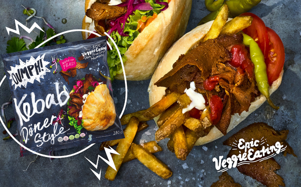 Oumph launches vegan döner-style kebab meat in Iceland