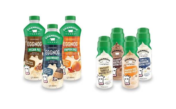 Shamrock Farms releases seasonal eggnog and whipping creams