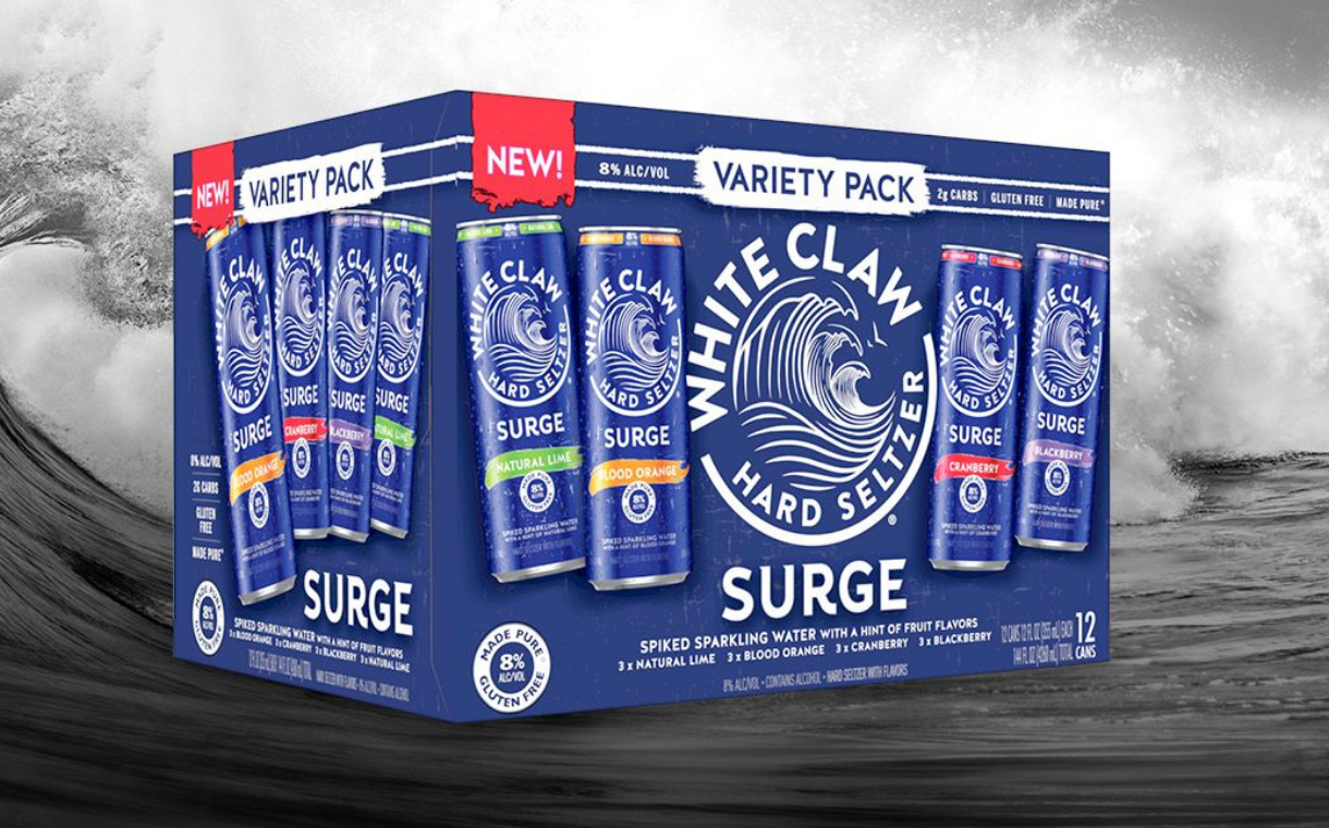 White Claw launches variety pack with new flavours