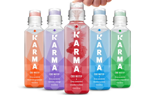 Karma Water launches CBD-infused water