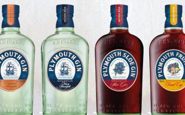 Pernod Ricard's Plymouth Gin brand redesigns bottle to be more sustainable