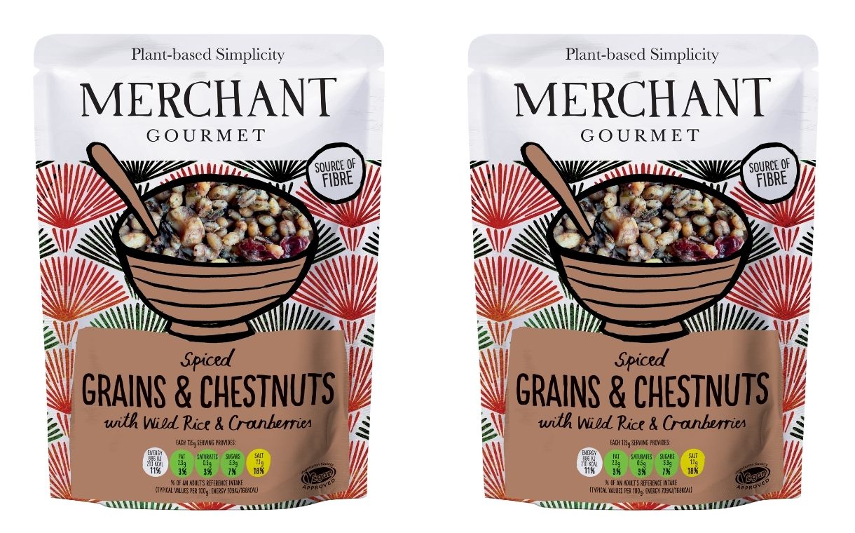 Merchant Gourmet unveils seasonal plant-based pouch