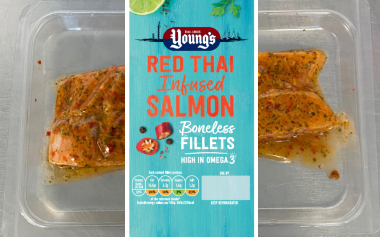 Young’s Seafood launches new Red Thai Infused Salmon