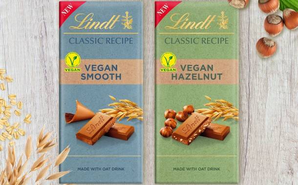Lindt & Sprüngli unveils oat-based vegan chocolate bars