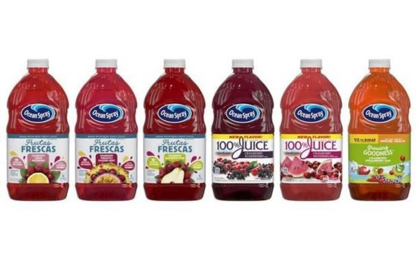 Ocean Spray launches new fruit juice range in Walmart