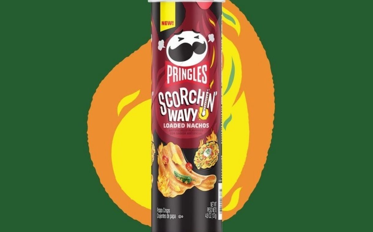Kellogg launches new Pringles Scorchin' Wavy Loaded Nachos
