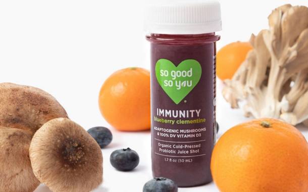 So Good So You launches juice shot powered by adaptogenic mushrooms