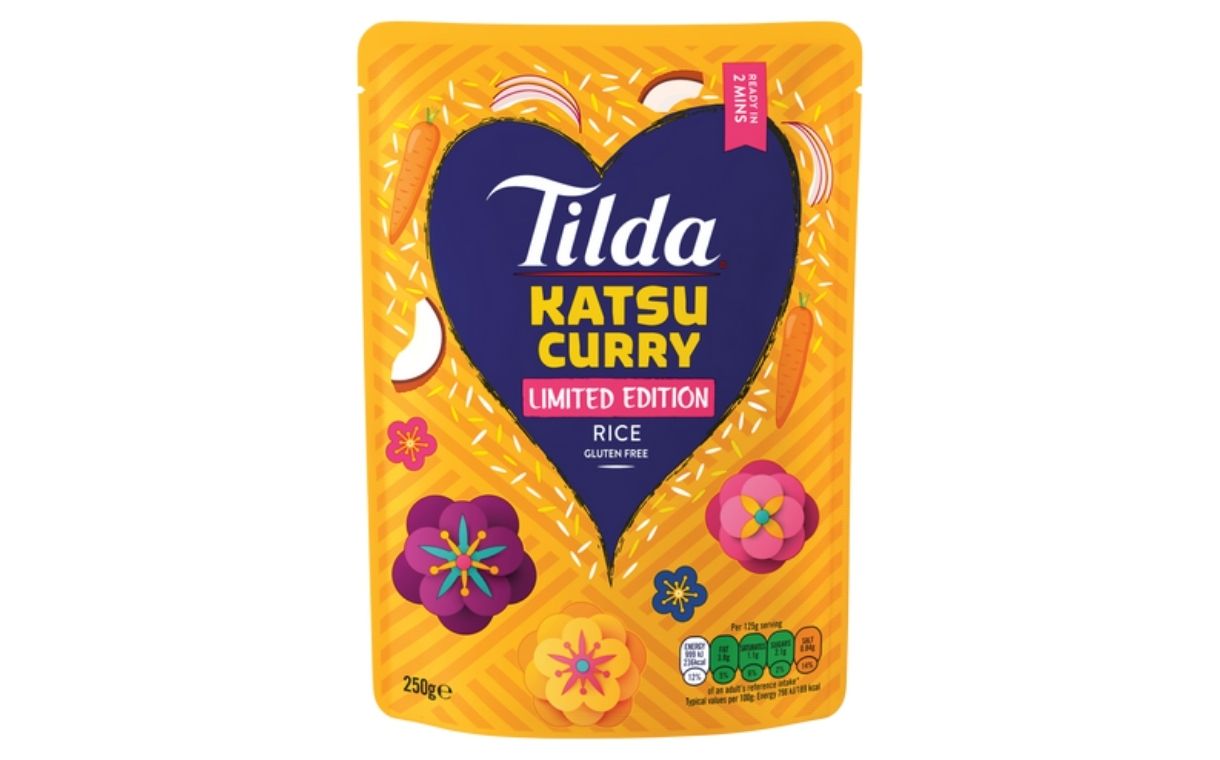 Ebro Foods unveils new limited-edition Tilda katsu curry rice