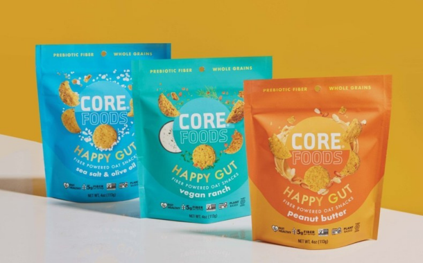 Core Foods introduces new gluten-free snacks with prebiotic fibre