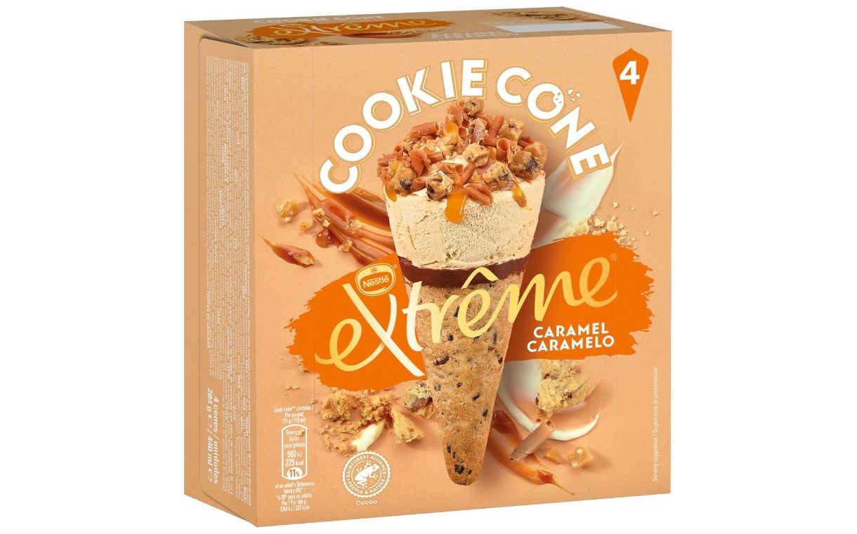 Froneri launches Extrême ice cream in a cookie cone