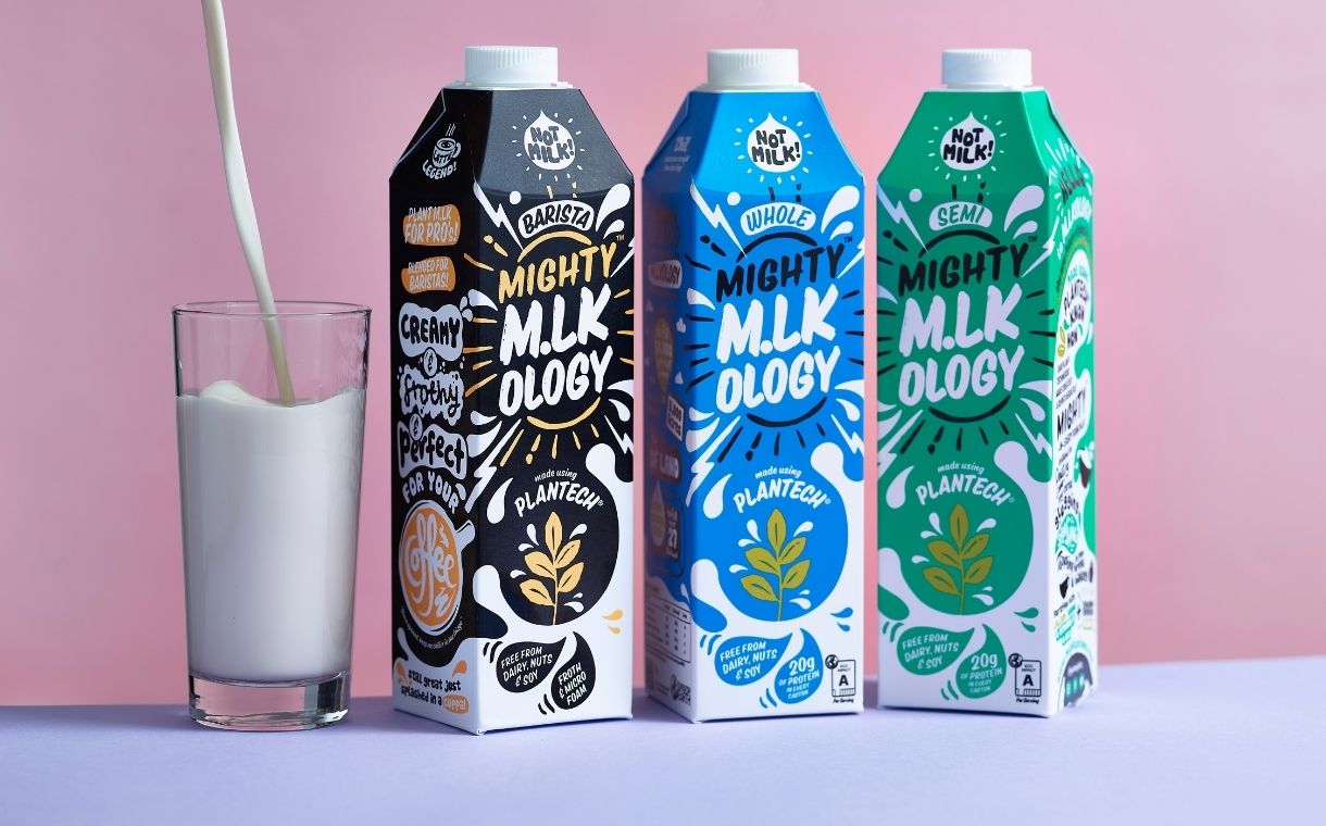 Mighty to launch new plant-based milk range