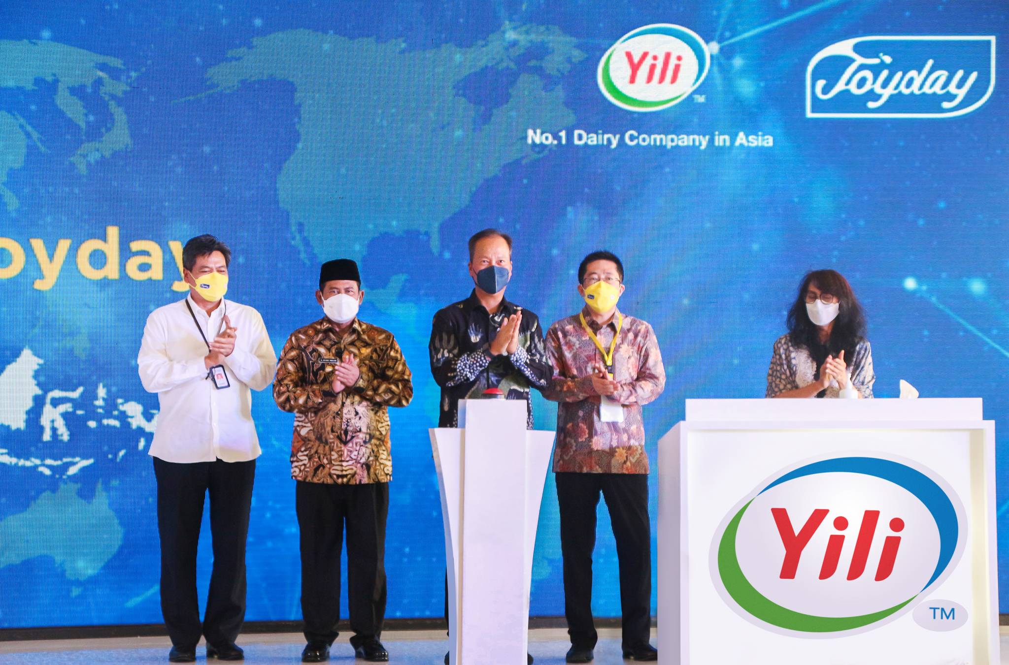 Video: Yili Group opens ice cream factory in Indonesia