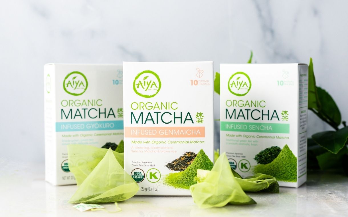 Aiya Matcha unveils matcha-infused tea line