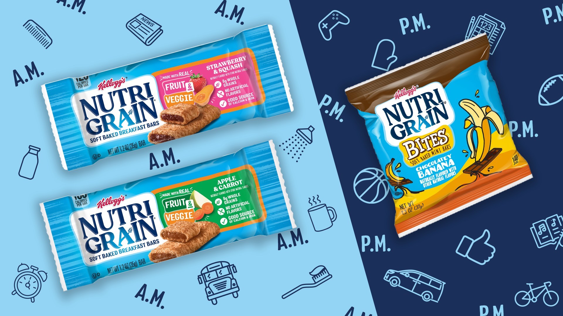 Kellogg's rolls out three new Nutri-Grain flavours mashup