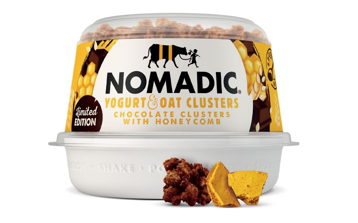 Nomadic Dairy adds new flavour to Yogurt & Oat Clusters range
