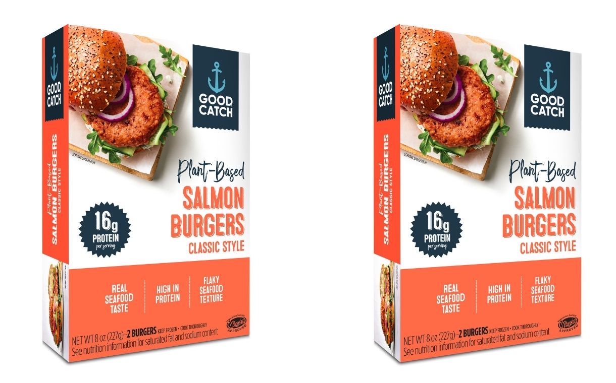Gathered Foods releases Good Catch Plant-Based Salmon Burgers