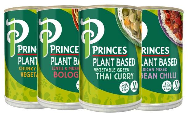 Princes launches canned vegan ready meals