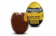 Prodigy Snacks introduces vegan salted caramel chocolate egg