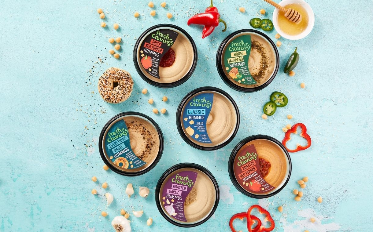 Fresh Cravings adds three new houmous flavours to its roster