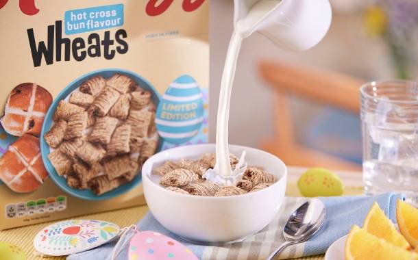 Kellogg's unveils hot cross bun flavoured cereal