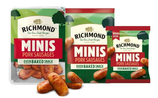 Richmond debuts in snacking sector with Minis range