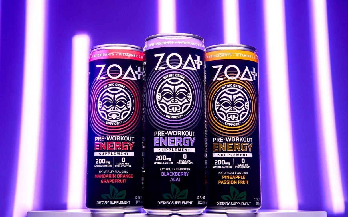 Molson Coors unveils Zoa pre-workout beverages