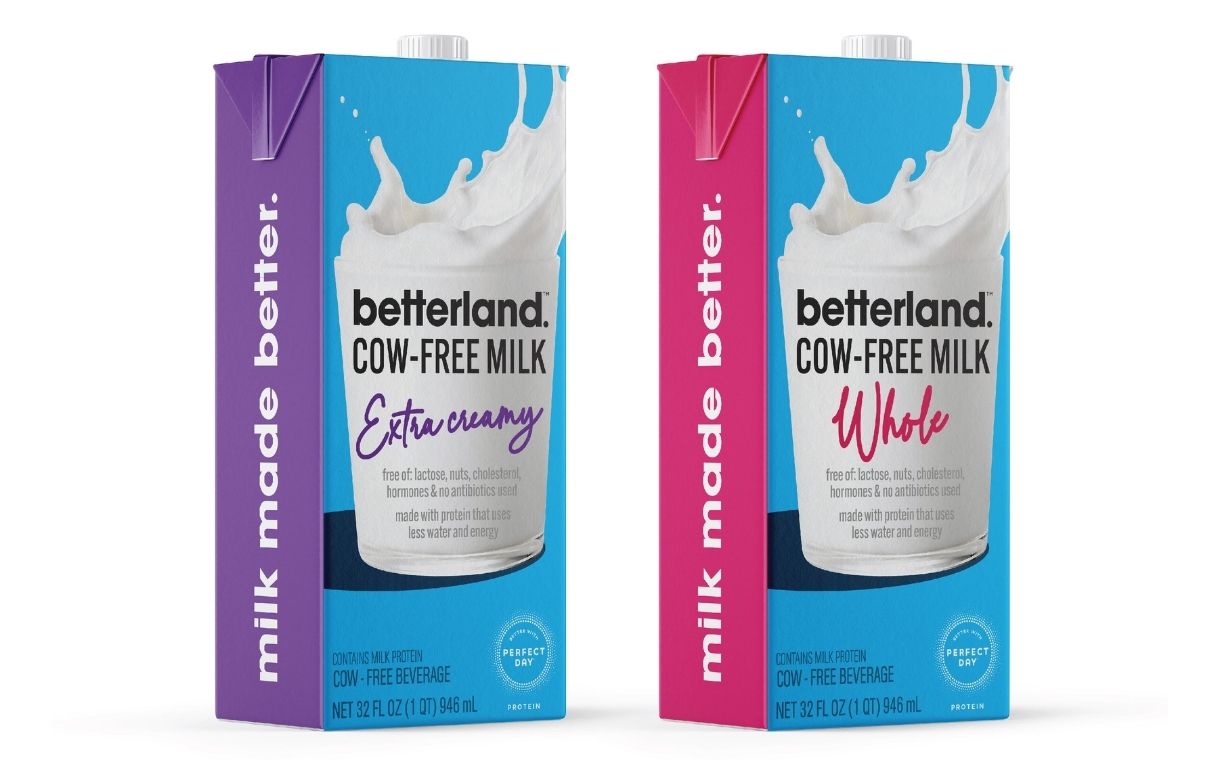 Perfect Day and betterland foods partner to launch animal-free milk